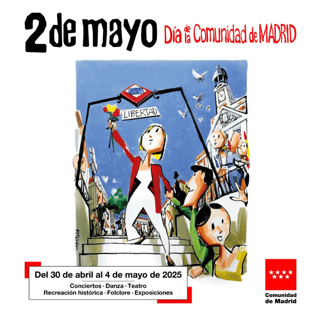 Hoy 2 de mayo es el Día de la Comunidad de Madrid | CALVARI