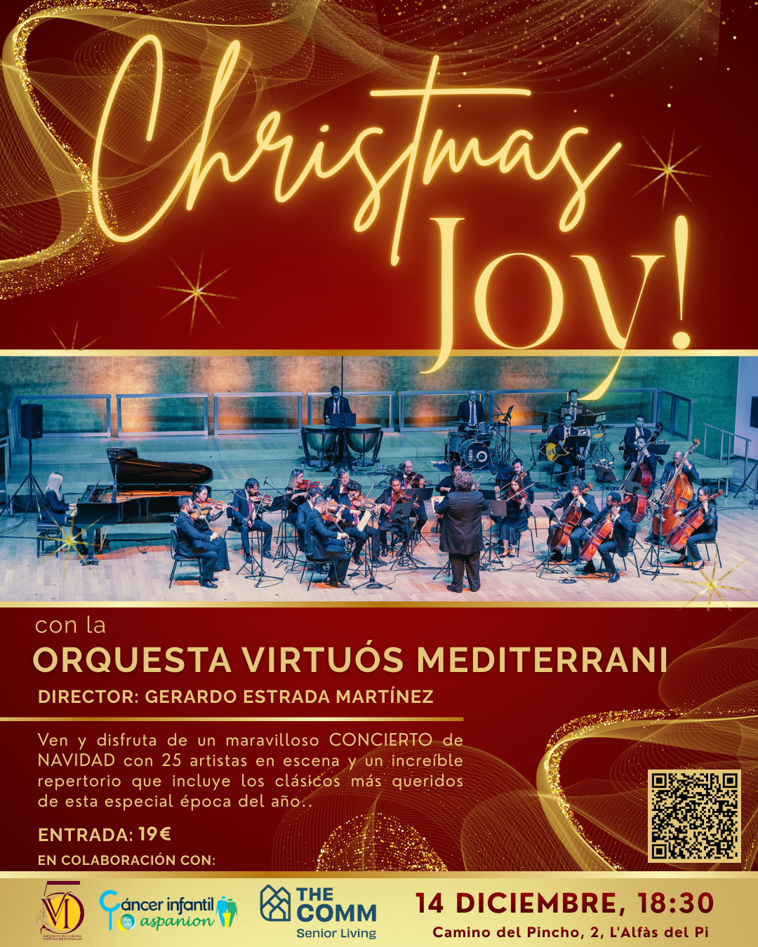 La Orquesta Virtuós Mediterrani debuta hoy domingo 14 de diciembre en l ...
